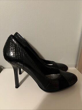 Nine West Black Heels-Size 10 1/2